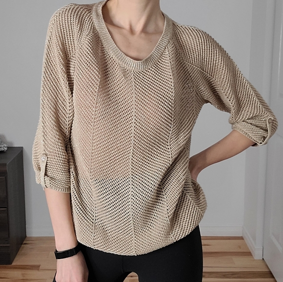 Peter Nygard transparent sweater - Picture 3 of 10